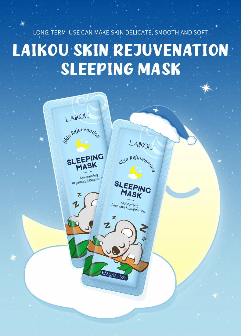 7pcs Moisturizing Facial Mask Set | Hydrating Night Masks