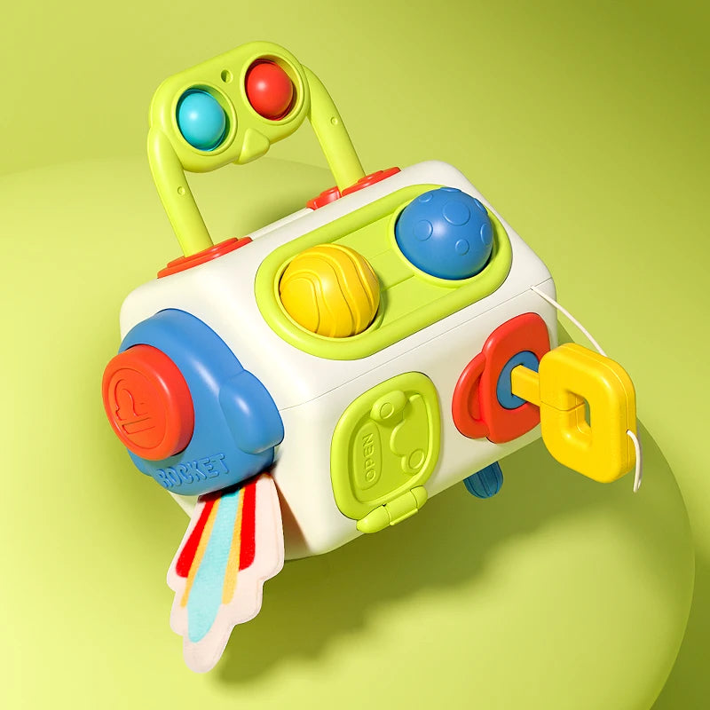 Busy Cube for Toddlers | Fun Early Education Toy for Kids