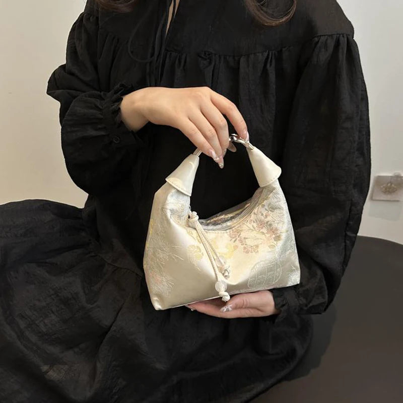 Elegant Fine Embroidery Ladies Handbags | Stylish Summer Crossbody Bags
