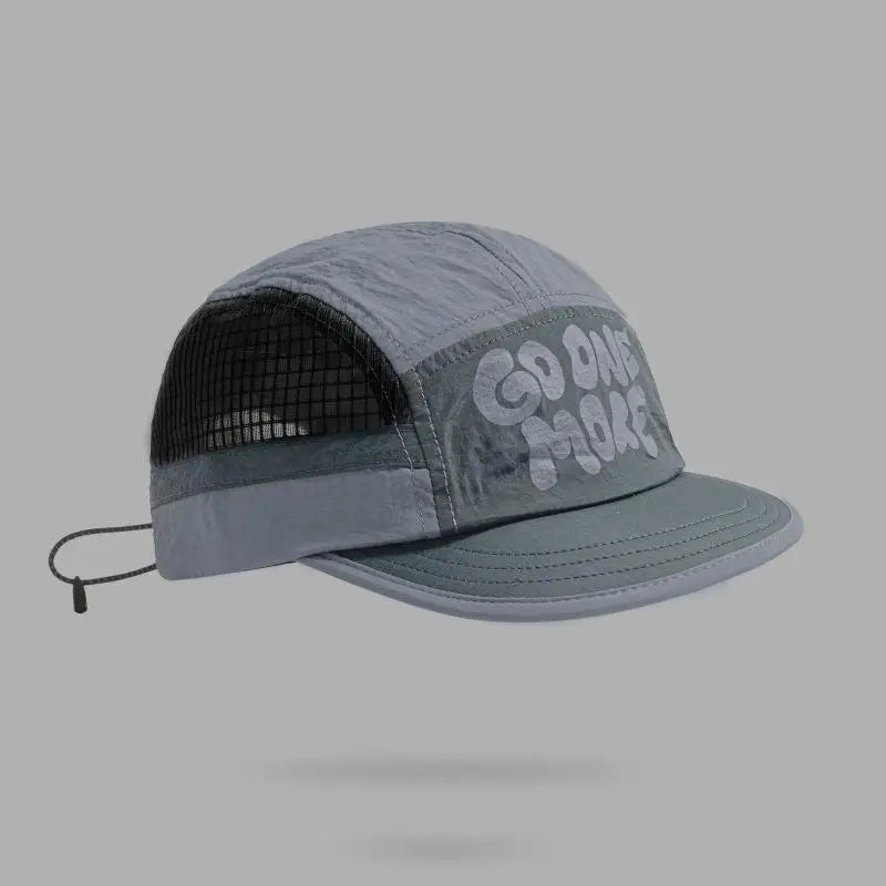 Short Brim Baseball Cap Japanese Fashion Adjustable Quick Drying UV Protection Hat for Outdoor Activities