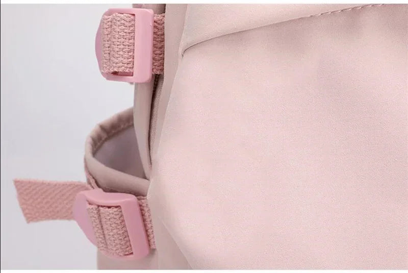 Cute Pink Cartoon Backpack for Girls | Stylish School Bag