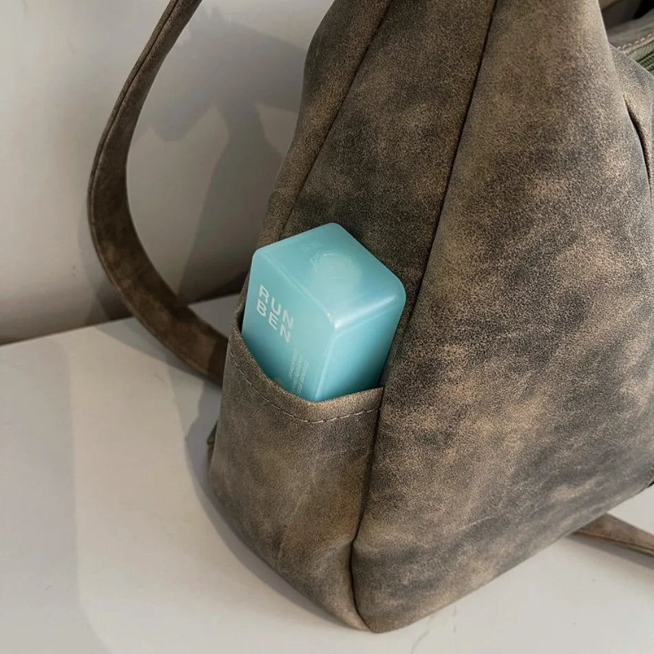Bolso Bandolera Elegante de Cuero Sintético Suave para Mujer | Con Estilo y Práctico