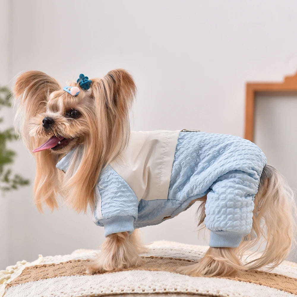 Windproof Pet Apparel for Small Dogs | Stylish & Cozy Jumpsuits