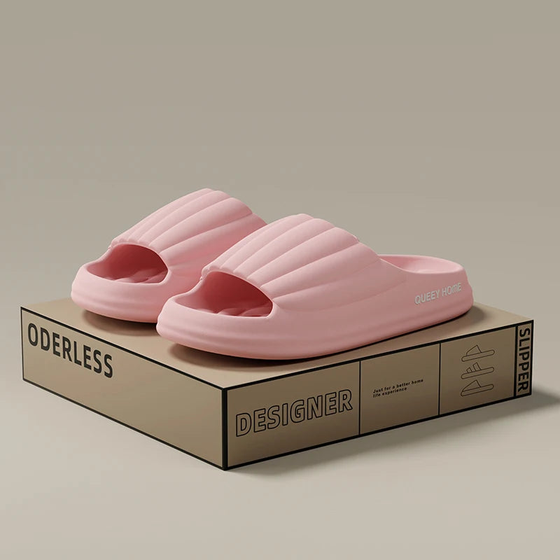 Stylish Women's Thick Sole Slippers | Cloud-Like Comfort