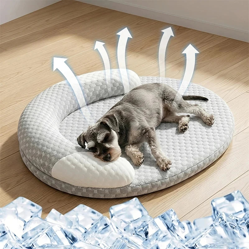 Breathable Summer Pet Sleeping Pad | Cool Comfortable Dog Bed