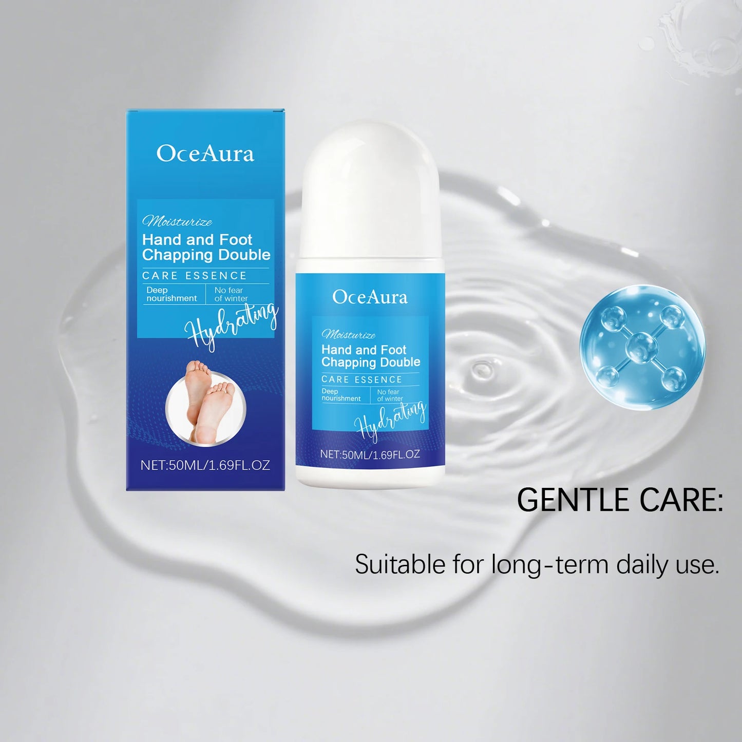 Urea Foot Care Roller Ball | Deep Hydration & Softening Treatment