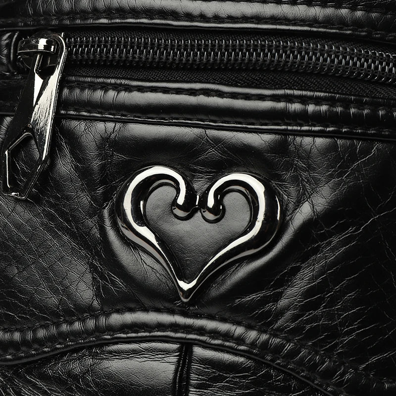 Fashionable PU Leather Women's Chest Bag for Outdoor Adventures