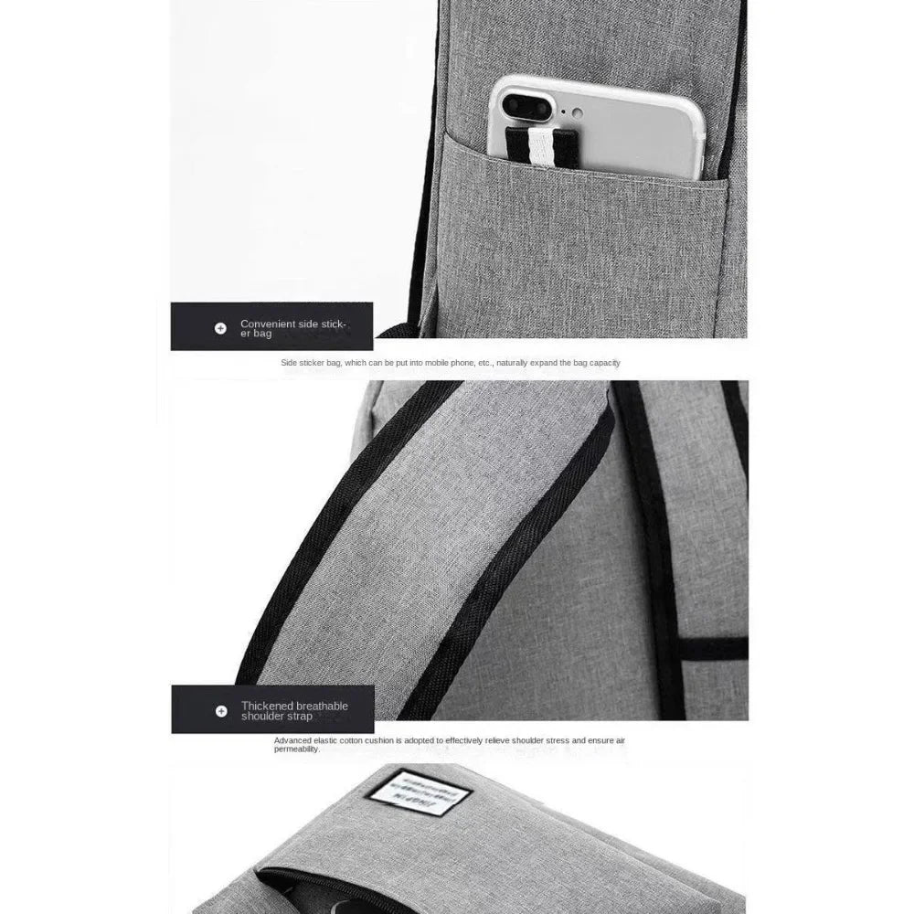 Fashionable Large Capacity Student Backpack | Washable Travel Bag