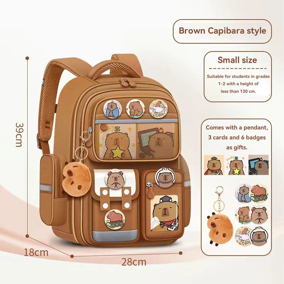 Waterproof Large Capacity Backpack for Students | Comfortable and Durable