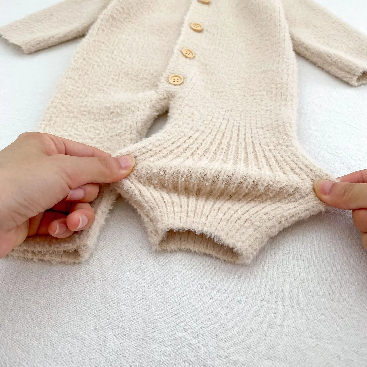 Cozy Cartoon Baby Rompers with Rabbit Ears | Adorable Infant Pajamas