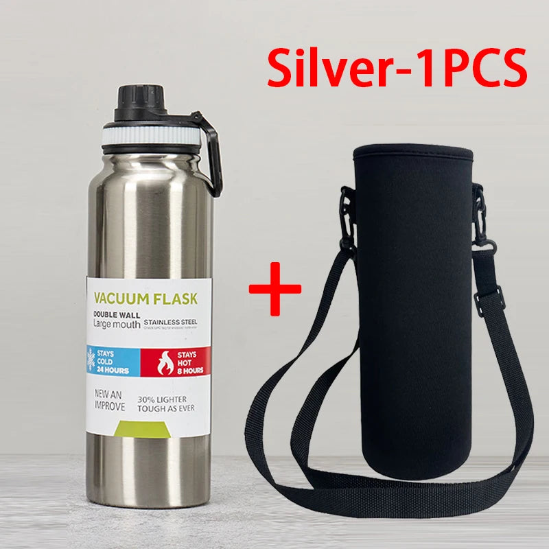 Stainless Steel Vacuum Thermos Bottle | Insulated Sport Mug