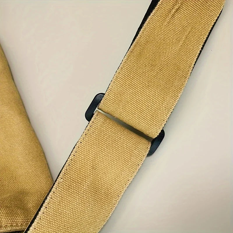 Versatile Canvas Messenger Bag | Large Capacity & Adjustable Design