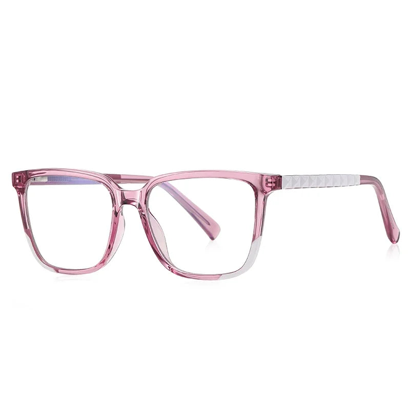 Stylish Women's Square Frame Anti-Blue Light Glasses