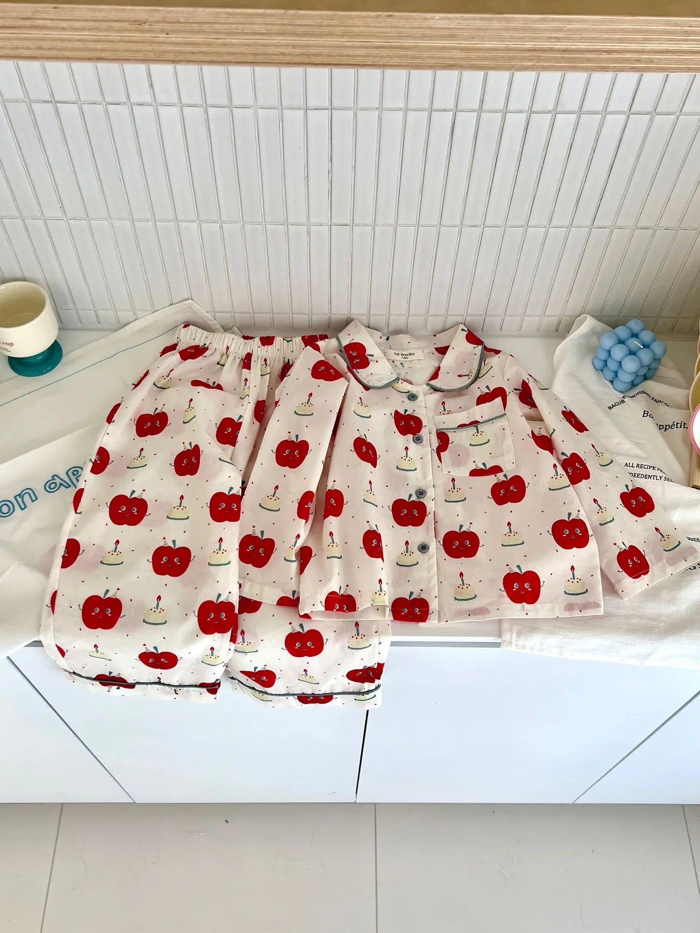 Spring Children's Cartoon Homewear Outfits | Cute Pajamas Set