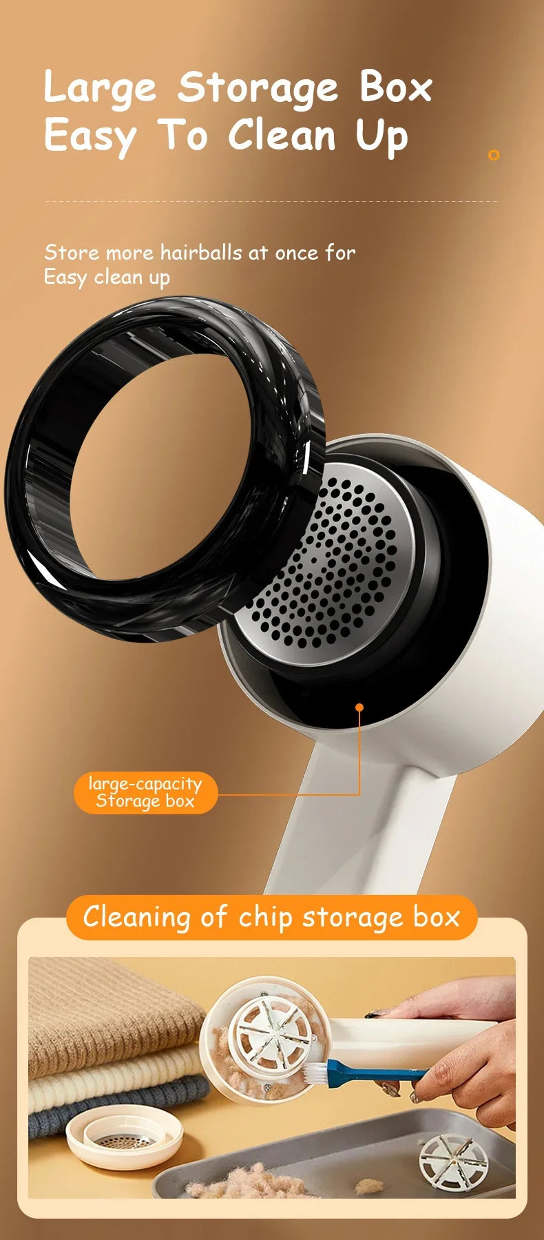 Electric Lint Remover | Portable Fabric Shaver with LED Display