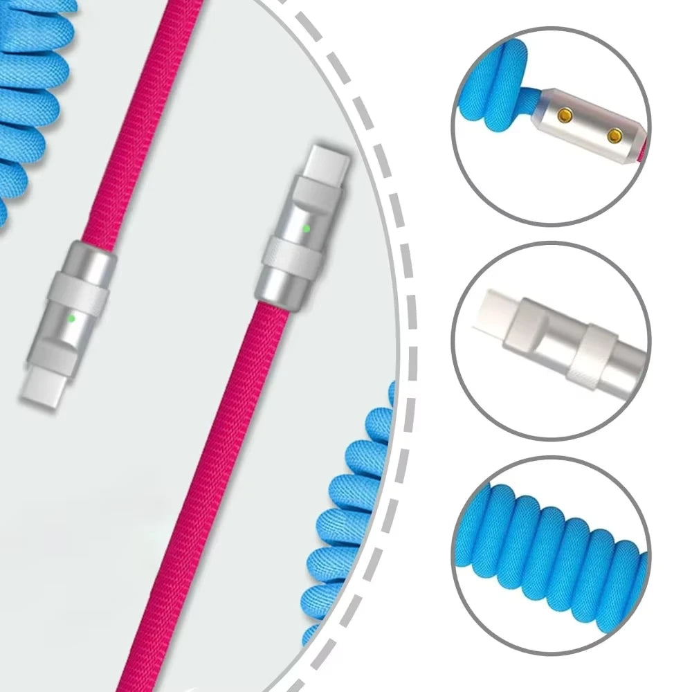 1.8M Fast Charging USB-C to Type-C Cable | 60W Power Delivery