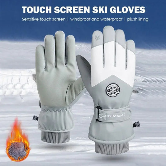 Guantes de nieve impermeables con pantalla táctil | Máxima protección para el invierno