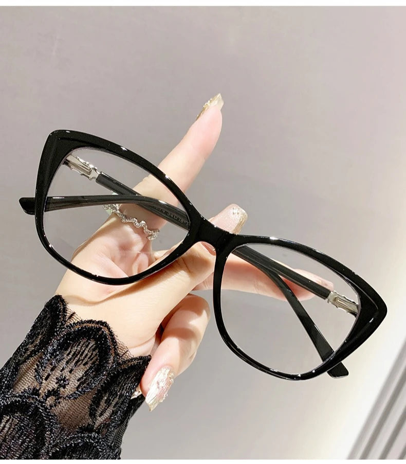 High Definition Anti Blue Light Cat Eye Glasses | Stylish Eye Protection