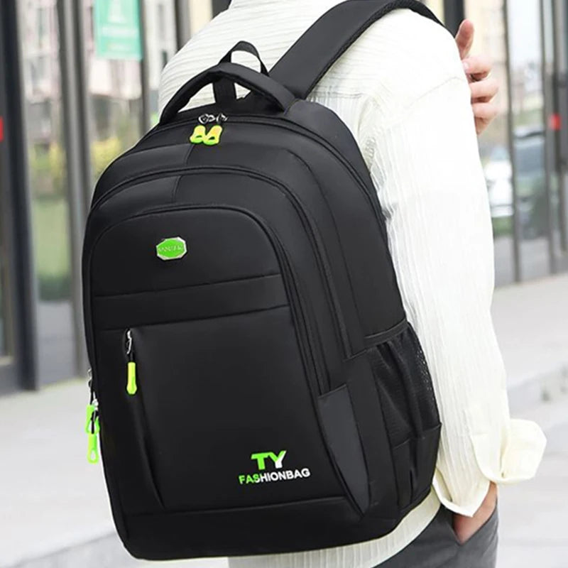 Unisex Casual Nylon Business Backpack | Perfect for Travel & School
