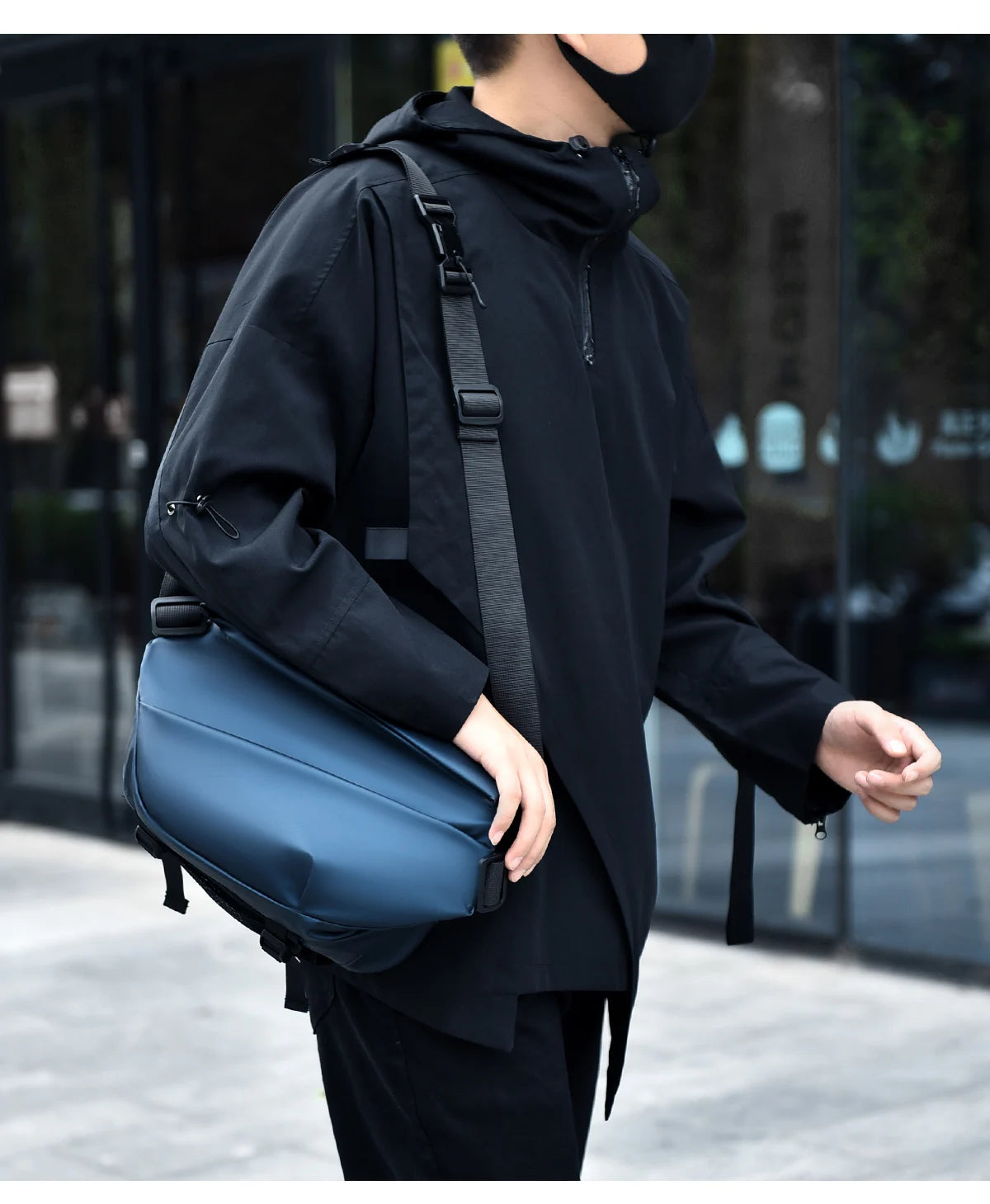 Men's Waterproof Sling Bag | Casual Crossbody Chest Bag