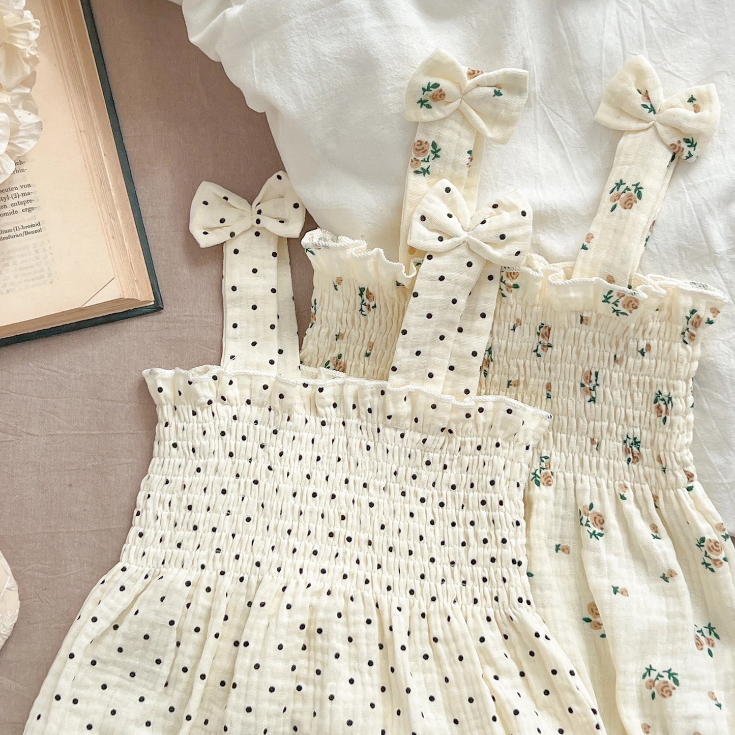 Kids Cotton Sleeveless Rompers | Cute Summer One-Pieces