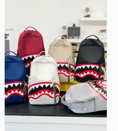 Trendy Korean Backpack | Large Capacity Casual School Bag for Girls