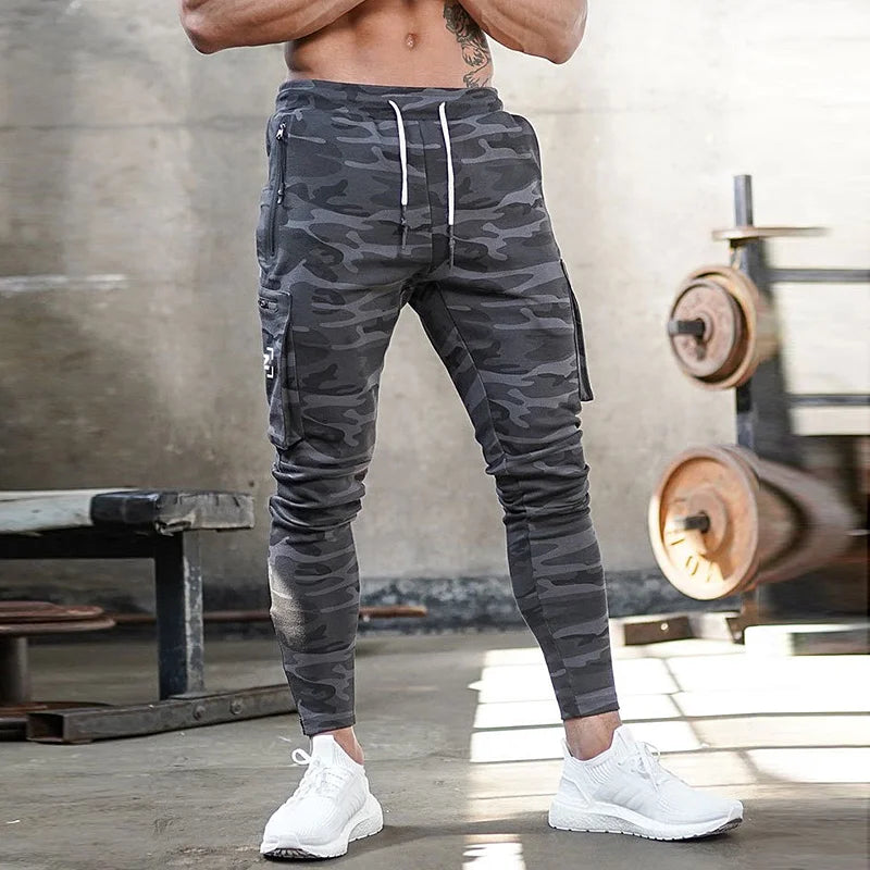 Men's Multi-Pocket Workout Training Pants | Stylish Jogging Sweatpants