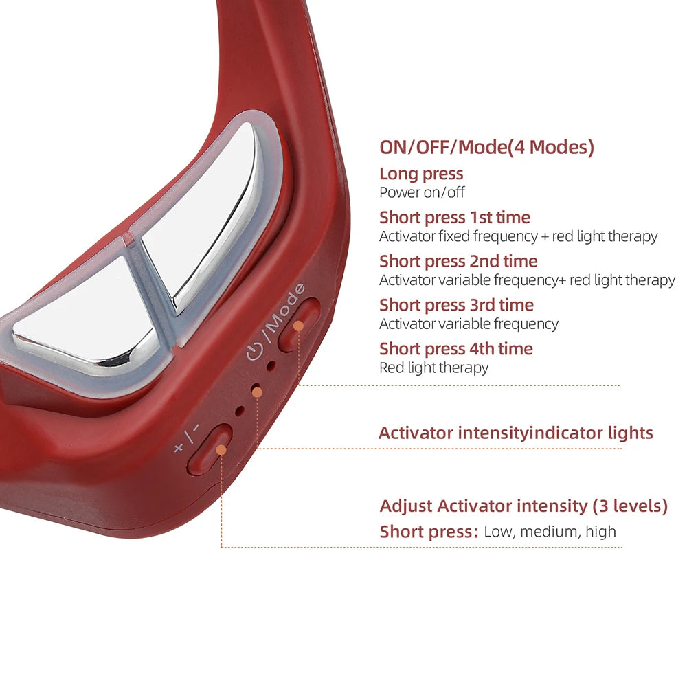 Eye Fatigue Relief Massager Glasses | Soothing Under-Eye Treatment