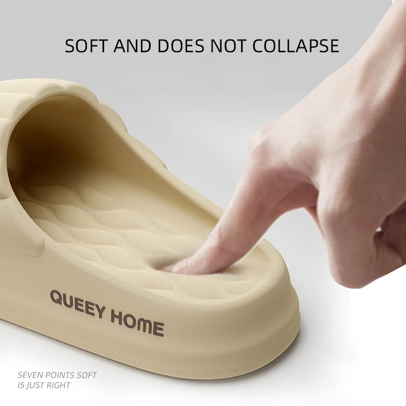 Stylish Women's Thick Sole Slippers | Cloud-Like Comfort
