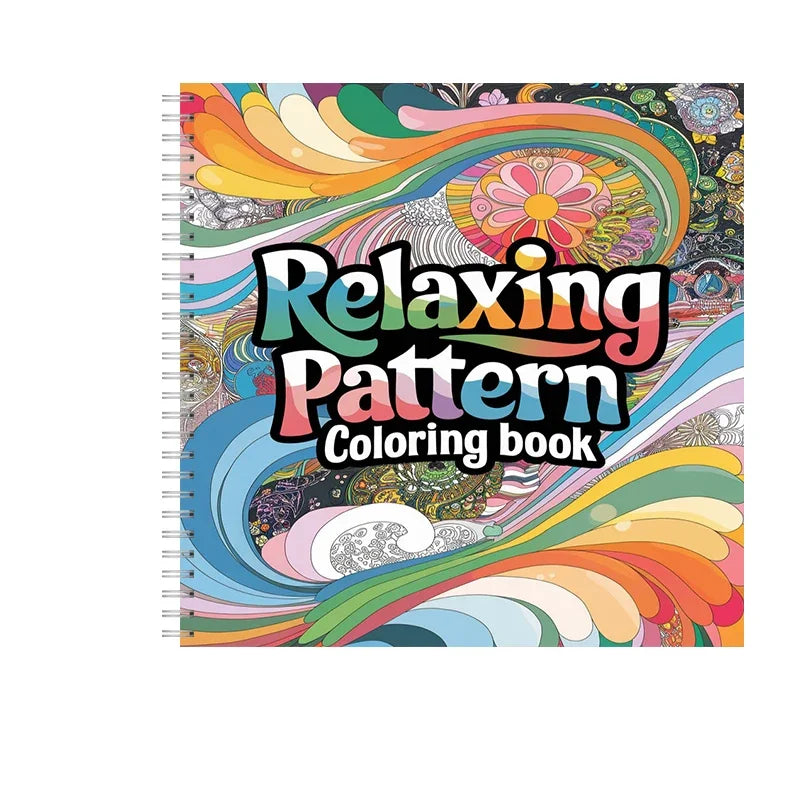 Easy Dessert Coloring Book for Adults | Stress Relief & Fun