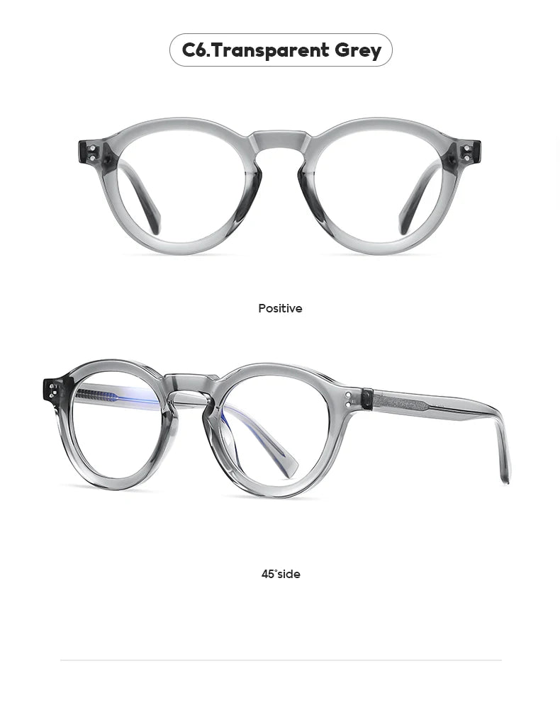 Classic Round Prescription Glasses | Stylish Unisex Optical Eyewear