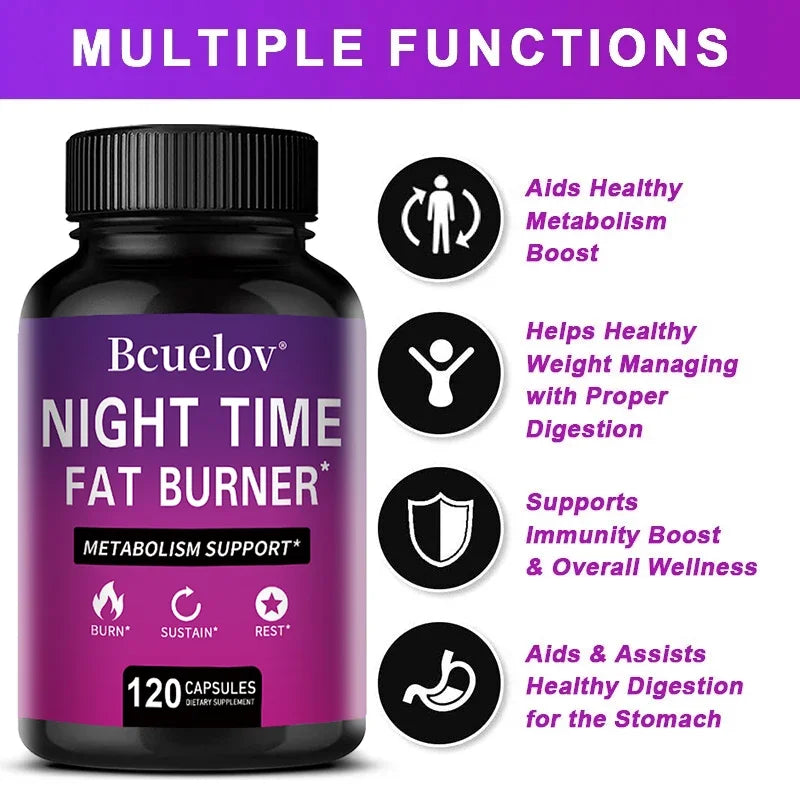 Best Nighttime Fat Burner | Natural Appetite Suppressant & Booster