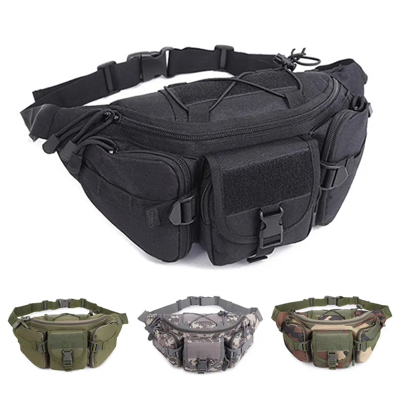 Men's Tactical Waterproof Waist Bag | Ideal for Outdoor Adventures