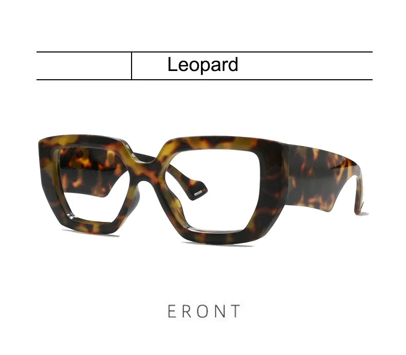 Oversized Anti Blue Light Prescription Glasses for Men & Women