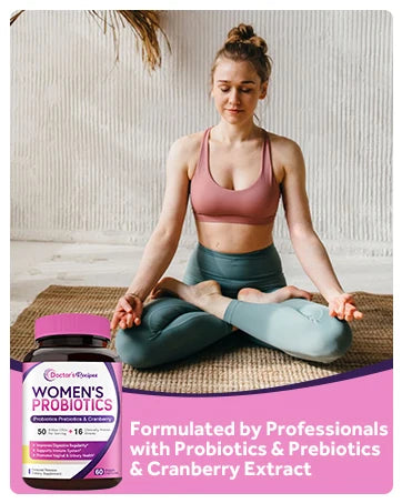 Daily Women's Probiotic Supplement | 60 Caps for Gut Health