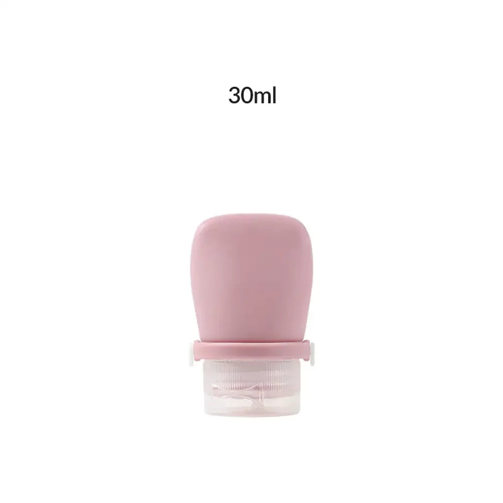 Silicone Travel Bottle Set | Leakproof Refillable Cosmetic Containers