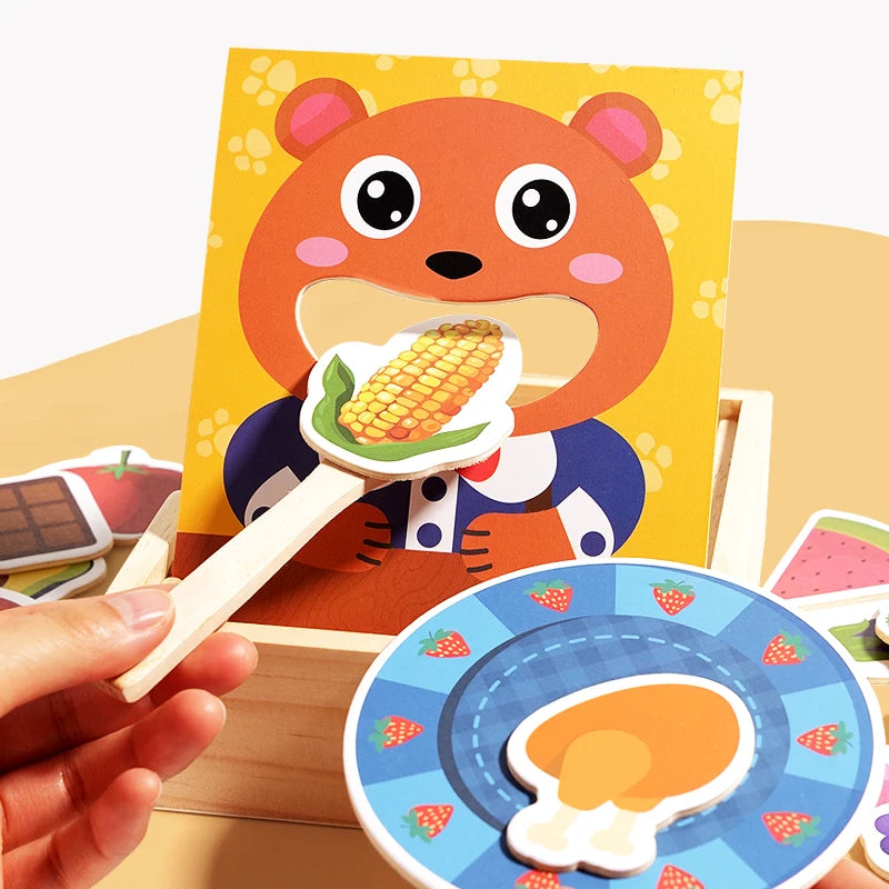 Parent-Child Teddy Bear Feeding Game | Fun Educational Toy