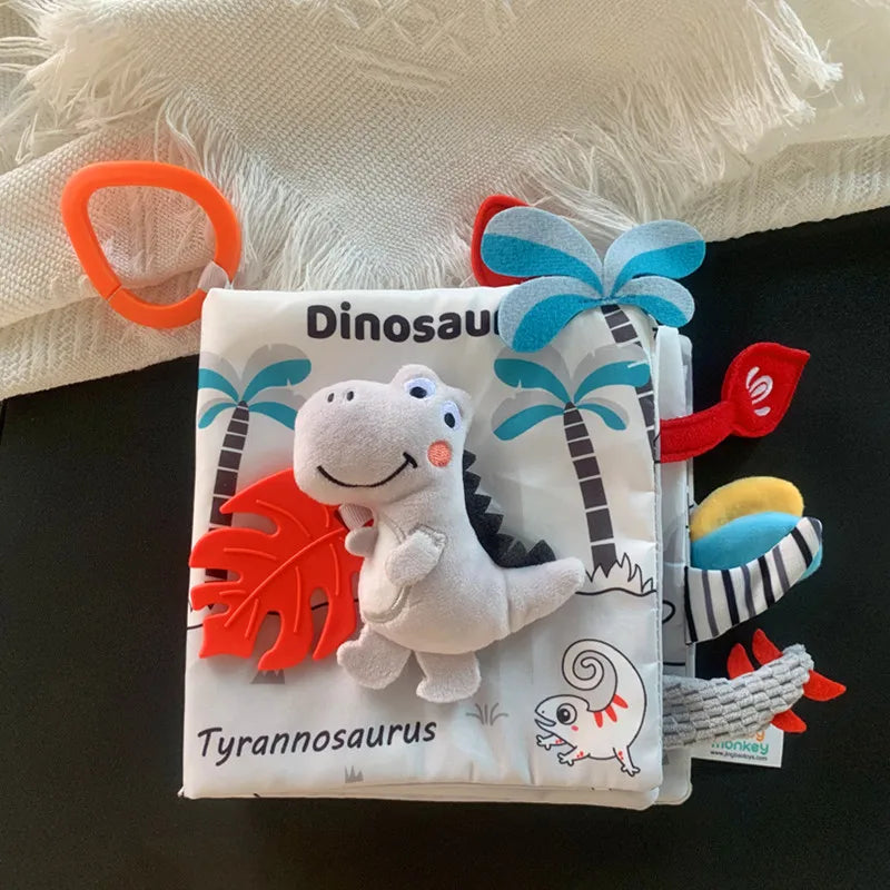 Soft Baby Cloth Animal Book | Engaging Sensory Learning Toy