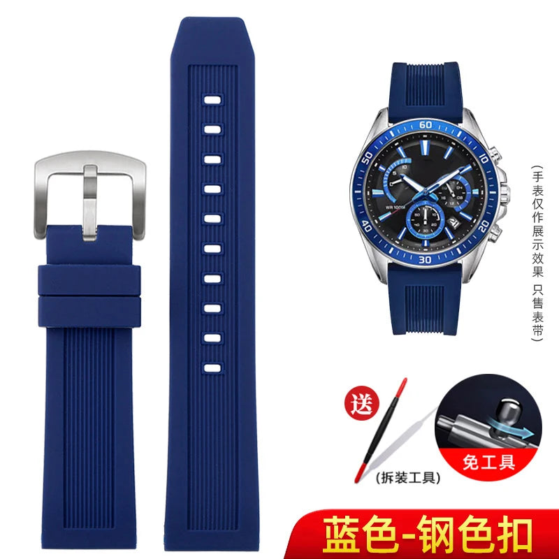 Versatile Silicone Watch Strap | Comfortable & Stylish Design