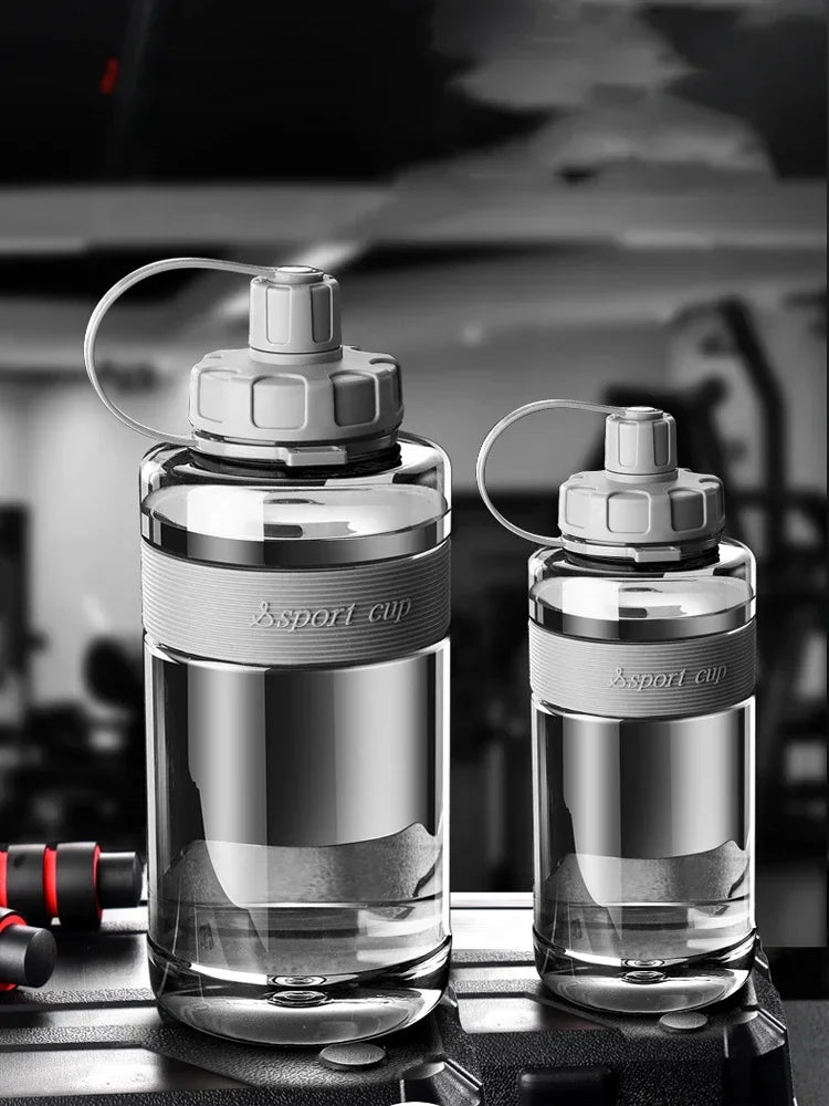 2 Liter Big Water Bottle with Straw | BPA Free Fitness Hydration