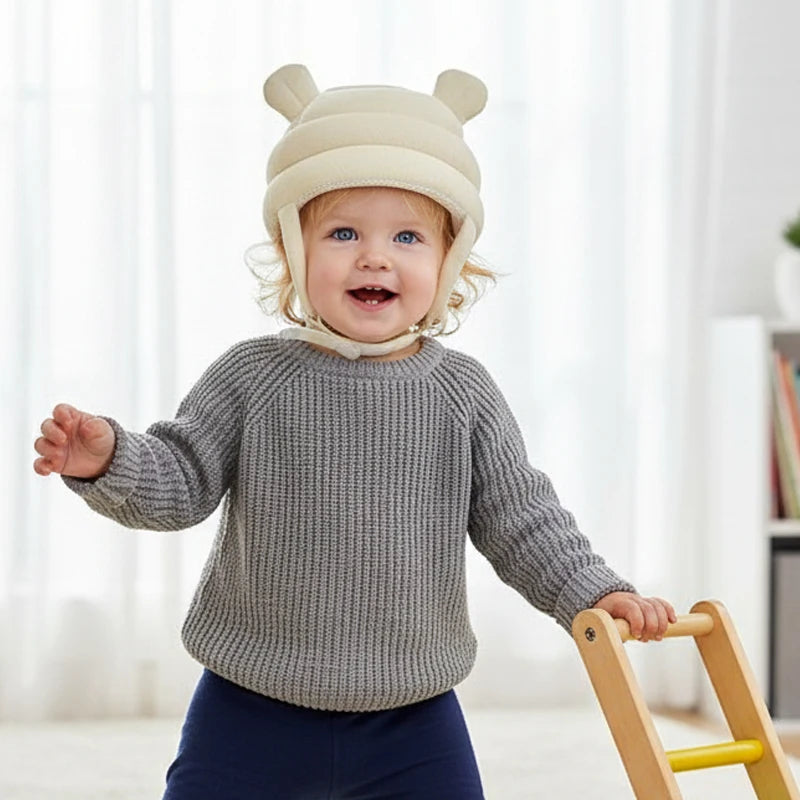 Baby 360 Head Protection Hat | Breathable Anti-Fall Cap for Kids