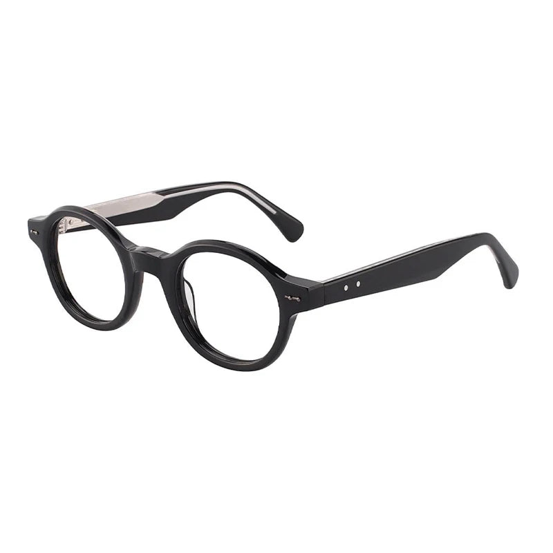 Unisex Retro Round Prescription Glasses | Stylish Anti Blue Light Eyewear