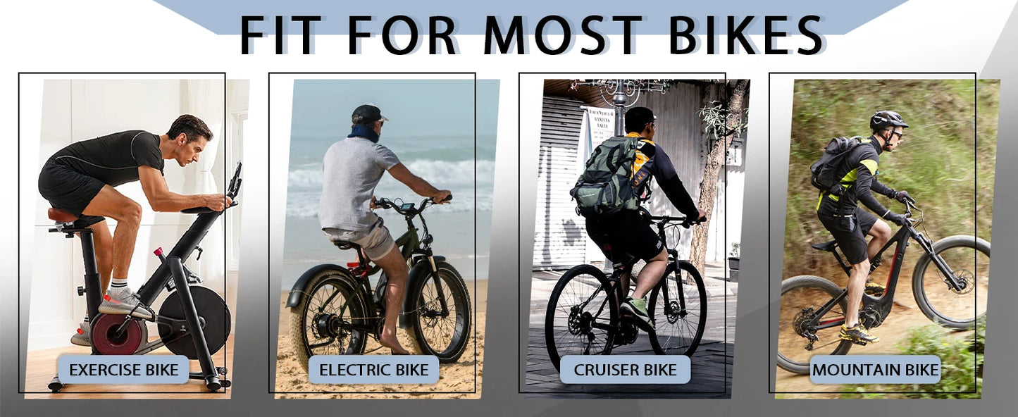 Comfortable Oversized Bicycle Saddle for Road and Mountain Bikes