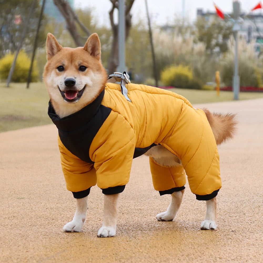 Waterproof Dog Jumpsuit Coat | Warm Winter Clothing for Pets