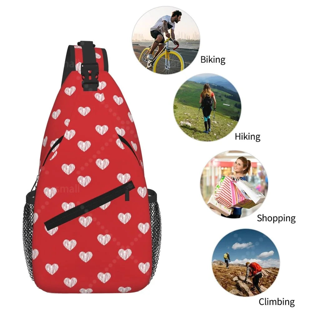 Lightweight Crossbody Sling Bag for Travel & Outdoor Activities