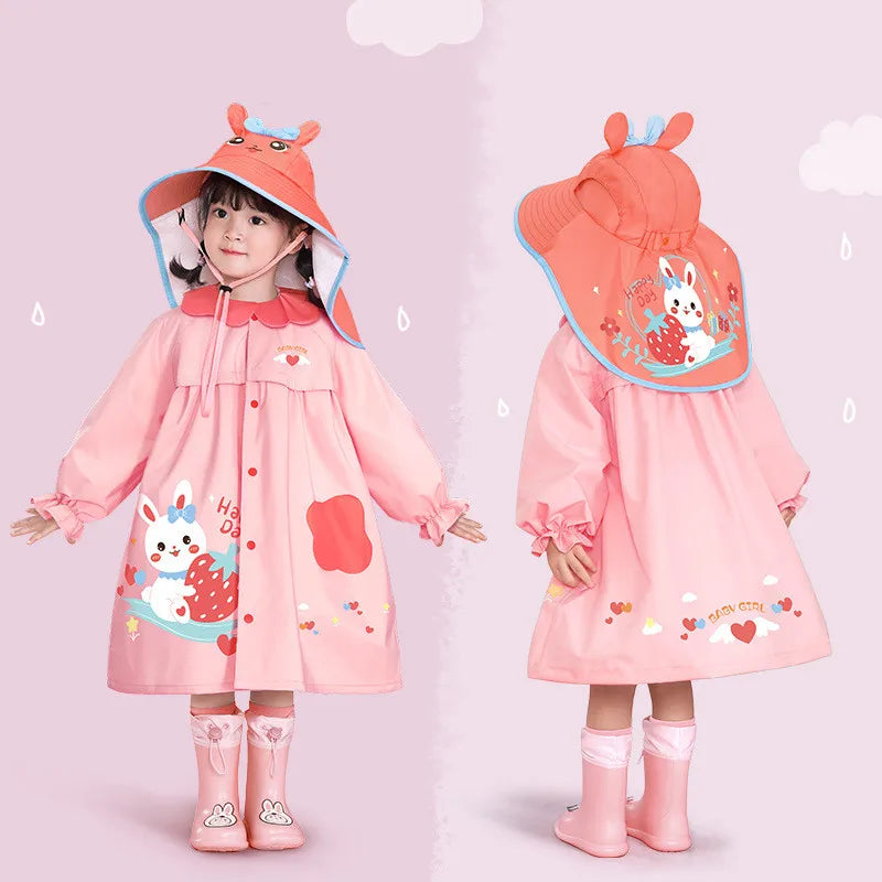 Dual-Use Children's Raincoat | Perfect for Rainy or Sunny Days