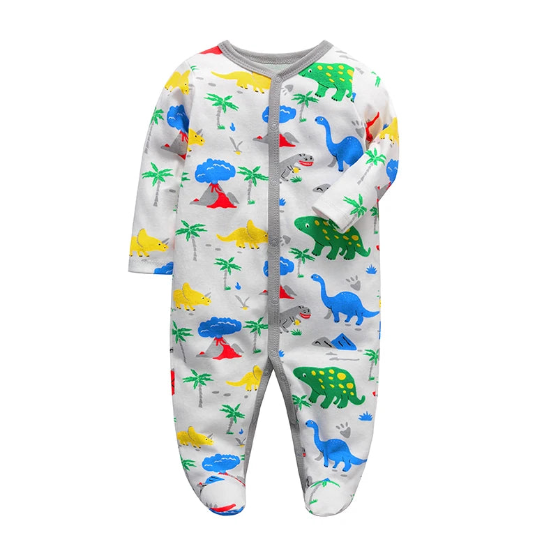 Soft Cotton Long Sleeve Baby Bodysuit | Cozy Outfit for Infants