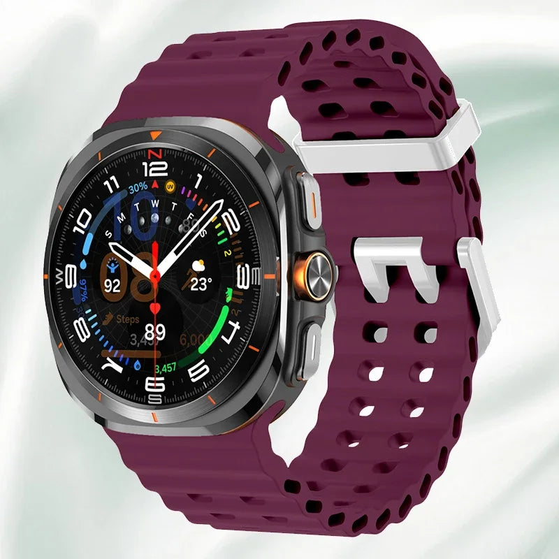 Silicone Sports Watch Strap for Galaxy Watch | Comfortable & Stylish
