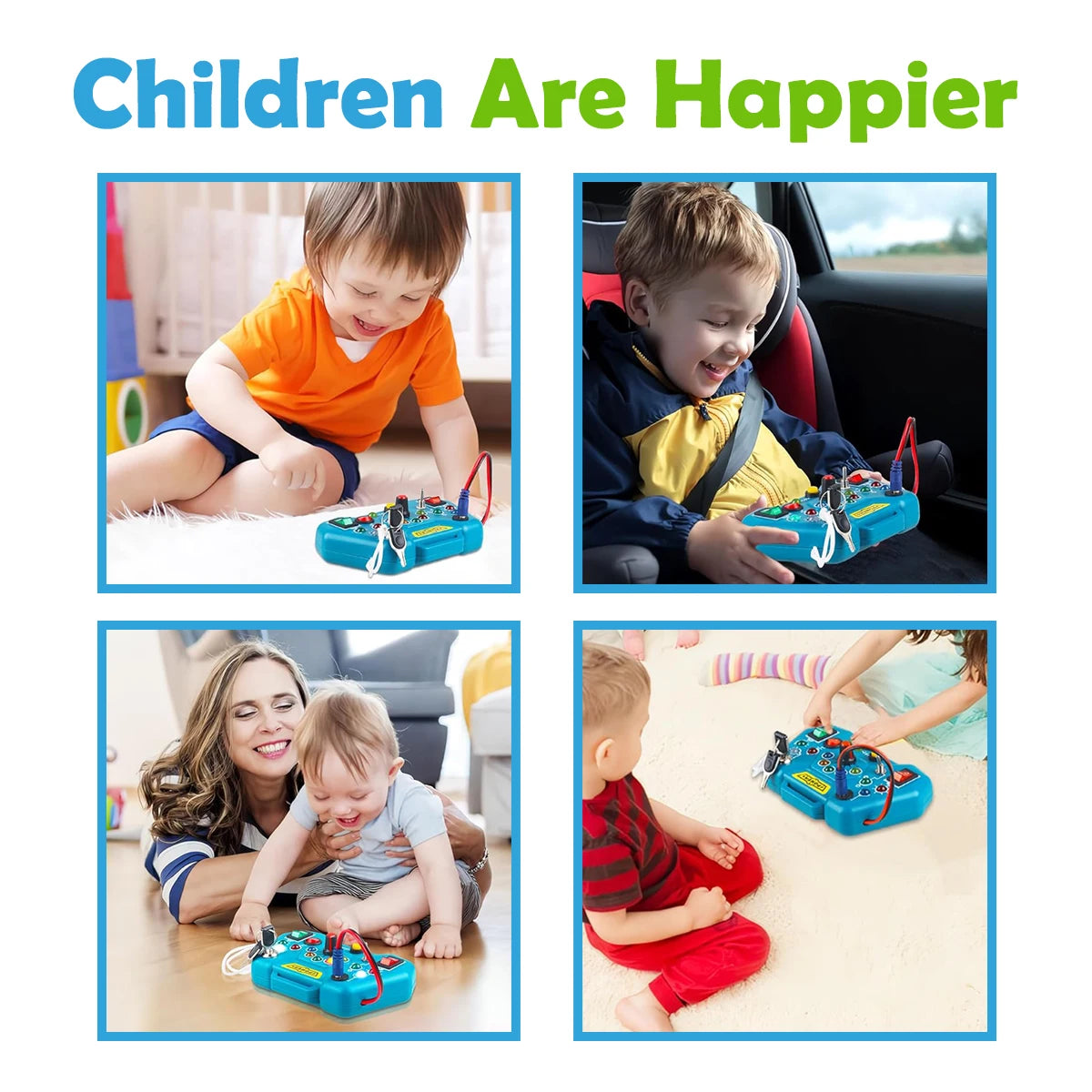 Educational Montessori Busy Board Toys for Toddlers | Fun Learning