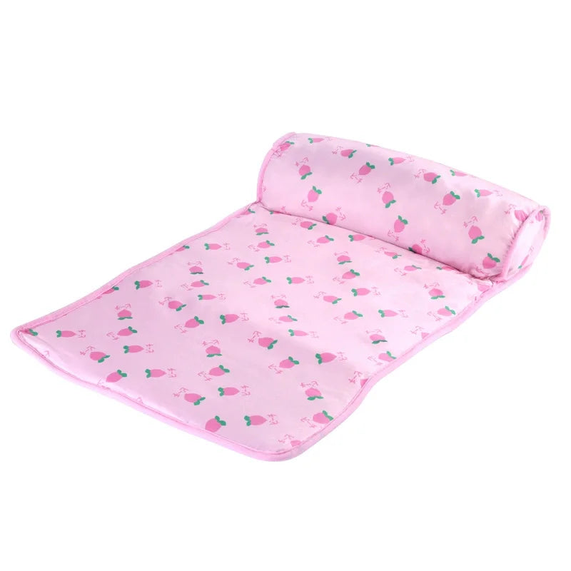 Summer Ice Silk Pet Cooling Mat | Non-Slip Washable Dog Bed